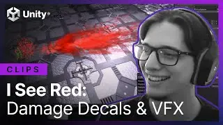 Creative damage decals & VFX in I See Red | Unity