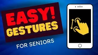 Seniors You Can Use Gestures too!(Here is How)