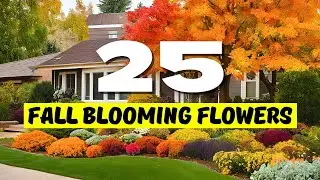 🍁 Top 25 BEST Fall Blooming Flowers for a Beautiful Autumn Garden! 🌼