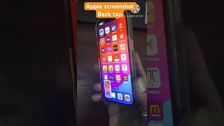 Apple Back Tap Screenshot #shorts Apple screenshot #iphonefeatures #ytshorts #iphone15 #ios17