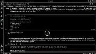 Python practice: lesson 006c, problem 2