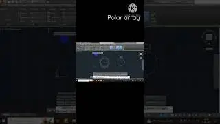 how to use array in autocad| polar array in autocad 