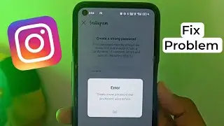 create a new password you havent used before instagram