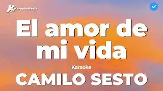 Camilo Sesto - El amor de mi vida (Karaoke)