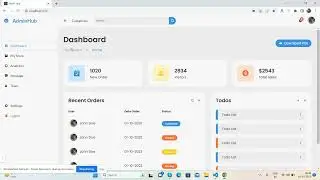 Create your own Admin Dashboard Template with Reactjs Html CSS