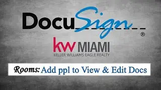 Docusign: Add ppl to View & Edit Docs