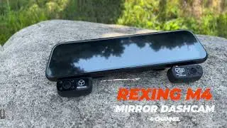 REXING M4 - 4 CHANNEL MIRROR DASHCAM WITH 1080P RESOLUTION, WIFI & GPS