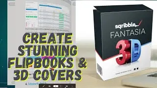 Convert pdf to flipbook & create Stunning 3D Covers for Your eBooks with Sqribble Fantasia 3D