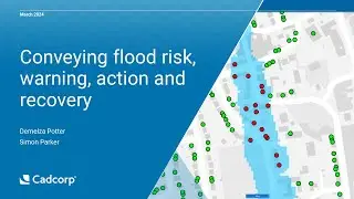 [Webinar] Conveying flood risk, warning, action and recovery