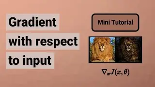 Gradient with respect to input in PyTorch (FGSM attack + Integrated Gradients)