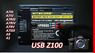 Why you Need this battery for your Sony | Nitecore UFZ100