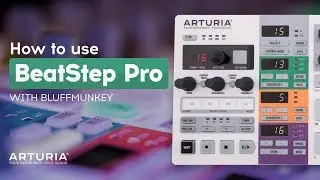 How To Use Arturia BeatStep Pro with Bluffmunkey - 02 - Drums