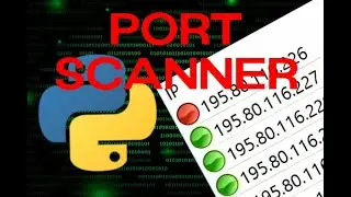 Python PORT SCANNER in 3 minutes