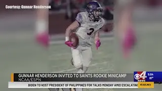 Gunnar Henderson invited to Saints Rookie Minicamp