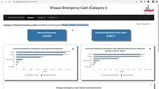 Ehsaas Emergency Cash Information Portal Description