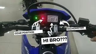 SADIS! INI FITUR CANGGIH SPEEDOMETER YAMAHA WR155R
