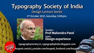 Talk by Prof Mahendra Patel