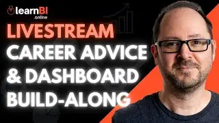 LIVESTREAM - Career Advice (AMA) & Dashboard Build-along