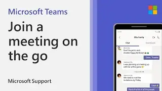 How to join a Microsoft Teams meeting with the Teams mobile app | Microsoft