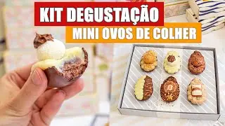 MINI OVOS DE COLHER - KIT DEGUSTAÇÃO PARA PÁSCOA - Tiago Mauro