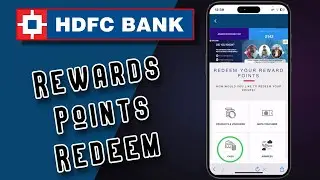 💥HDFC Credit Card Reward Points Convert In To Cash By Simple Click!