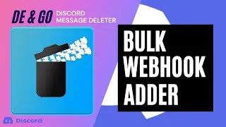 How to add webhooks in bulk in De & go using Bulk Webhook Adder | GAKventure