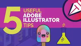 SUPER HELPFUL Illustrator Tips - 5 Useful Tools to Speed Up Your Workflow!