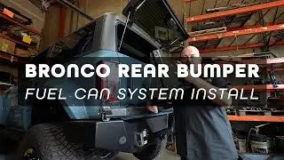 Bronco 6G Metal-tech 4x4, Aces High Rear Bumper, Install Video (#7 Fuel can holder)