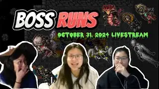 WE NEED HELP WITH EVERYTHING  - Boss Runs Livestream Oct 31, 2024 with Timestamps