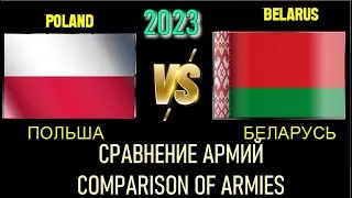 Польша vs Беларусь 🇵🇱 Армия 2023 Сравнение военной мощи