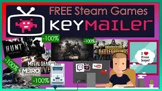 How To Get FREE Steam Games [Thank you keymailer]