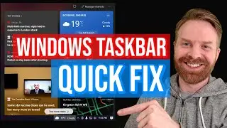 How to Remove the Weather Bar in Windows 10 - Quick Fix