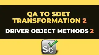 QA to SDET Transformation2.1.2|Selenium Methods|getCurrentUrl(),getTitle(),getPageSource(),manage()
