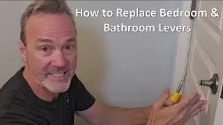 How to Replace Interior Door Handles - Installing Bathroom & Bedroom Levers