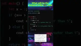 #C++ Quiz Time: Can You Answer This?  #programminglanguage #coding