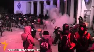 Что творилось на Грушевского 19.01 Евромайдан