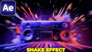 How to Make SHAKE EFFECT in After Effects | NO PLUGINS