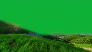 Green Screen Mountain Grass Effects Green Screen Mountains Video