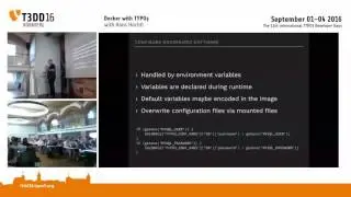 T3DD16 Docker with TYPO3 with Hans Höchtl - TYPO3 Developer Days 2016 Nuremberg