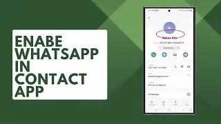 Cant send WhatsApp message directly to a contact from address book or contact app