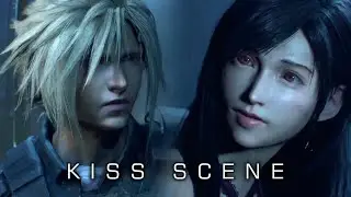 Cloud & Tifa Kiss Scene (w/ Tifa's Theme Music) ★ Resident Evil 2 Remake x FF7R Mods