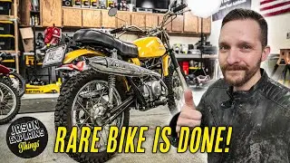 This RARE Honda SL90 Motorcycle Is Fully Restored!