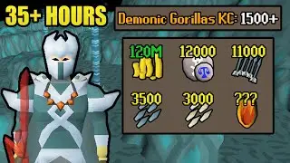 35 Hours of Demonic Gorillas | UIM Collection Log Completionist (#37) [OSRS]