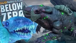 The NEW FROZEN LEVIATHAN in Subnautica Below Zero is MASSIVE!!!