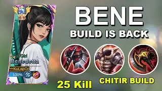 BENEDETTA OLD BUILD IS BACK! | CHITTIR SAID BRODY | MOBILE LEGENDS