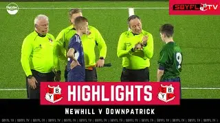 Newhill v Downpatrick - Under 15 Third Supplementary League Cup Final - February 2023