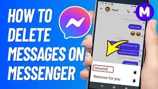 How to DELETE CONVERSATIONS on Messenger - On Both Sides | UPDATED