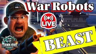 🔴Action Now: Tank One Goes Beast Mode – War Robots Live Gameplay