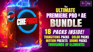 The Biggest Adobe Premiere Pro and After Effects Bundle there ever was!  10,000 Elements and Growing