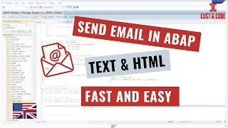 Send Email in SAP ABAP - Text and HTML [english]
